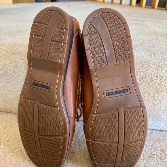 ROCKPORT PERTH BROWN LEATHER BOAT SHOE SZ 13 M - Picture 9 of 9
